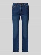 MOS MOSH Flared Fit Jeans im 5-Pocket-Design Modell 'ASHLEY' in Dunkel...