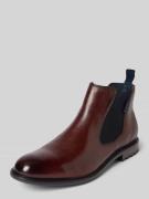 bugatti Boots aus Leder mit elastischen Einsätzen Modell 'Bonifacio' i...