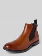 bugatti Boots aus Leder mit elastischen Einsätzen Modell 'Bonifacio' i...