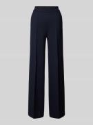 Windsor Stoffhose mit elastischem Bund in Marine, Größe 38