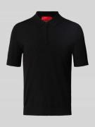 HUGO Regular Fit Poloshirt aus Viskose-Mix Modell 'SAN PETER-CV' in Bl...