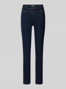 Christian Berg Woman Slim Fit Jeans mit Gesäßtaschen in Jeansblau Mela...