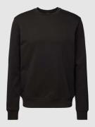 ARMANI EXCHANGE Sweatshirt mit Label-Print in Black, Größe XXL