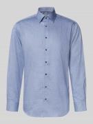 ETERNA Regular Fit Freizeithemd mit Kentkragen in Bleu, Größe 42