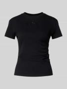 BOSS Slim Fit T-Shirt aus reiner Baumwolle in Black, Größe M