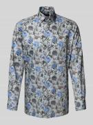 OLYMP Modern Fit Businesshemd mit Kentkragen in Gruen, Größe 40