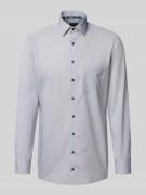 OLYMP Regular Fit Business-Hemd aus reiner Baumwolle in Hellgrau, Größ...