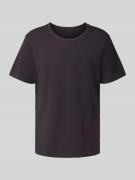 SLG Regular Fit T-Shirt mit Rundhalsausschnitt in Anthrazit, Größe L
