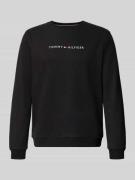 Tommy Hilfiger Regular Fit Sweatshirt aus Baumwoll-Mix in Black, Größe...