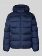 Tommy Jeans Regular Fit Steppjacke mit Mesh-Besatz in Dunkelblau, Größ...