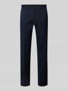s.Oliver BLACK LABEL Straight Leg Anzughose mit Viskose-Anteil in Dunk...