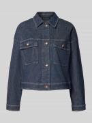 Betty Barclay Jeansjacke mit Brusttaschen in Jeansblau, Größe 36