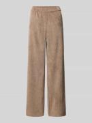 MAC Stoffhose mit französischen Eingrifftaschen Modell 'Chiara' in Tau...