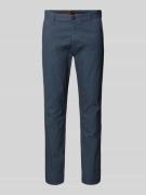 BOSS Orange Slim Fit Chino aus Baumwoll-Mix in Marine, Größe 30/32