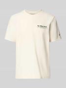 Tommy Hilfiger Regular Fit T-Shirt aus reiner Baumwolle in Offwhite, G...