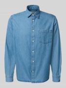 SELECTED HOMME Regular Fit Jeanshemd aus reiner Baumwolle Modell 'REGC...