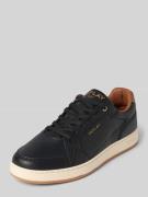 Replay Ledersneaker mit Label-Prints Modell 'SMASH FINE' in Black, Grö...