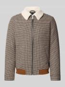 MCNEAL Jacke mit Teddyfell und Eingrifftaschen in Beige, Größe L