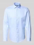 SEIDENSTICKER Slim Fit Business-Hemd mit Kentkragen in Bleu, Größe 41