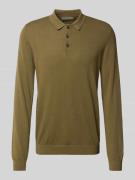 Casual Friday Strickpullover aus reiner Baumwolle Modell 'VALD' in Oli...