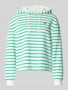 Pieces Loose Fit Hoodie aus Baumwoll-Mix Modell 'CHILLI' in Ecru, Größ...