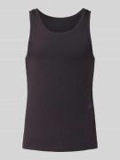 SLG Regular Fit Tank Top aus Baumwoll-Mix Modell 'Sloggi' in Anthrazit...