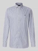 Polo Ralph Lauren Regular Fit Business-Hemd mit Kentkragen in Marine, ...
