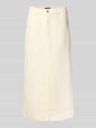 BOSS Fließendes Jeansrock aus Baumwoll-Lyocell-Mix Modell 'SEMAIRE' in...