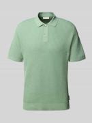 Tom Tailor Relaxed Fit Poloshirt aus Baumwoll-Mix in Mint, Größe L