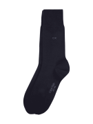 CK Calvin Klein Socken mit Logo-Stickerei im 2er-Pack in Dunkelblau, G...
