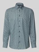 ETERNA Comfort Fit Business-Hemd mit Button-Down-Kragen in Gruen, Größ...
