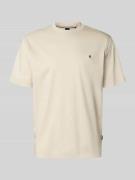 BOSS Regular Fit T-Shirt aus reiner Baumwolle Modell 'TAUT' in Offwhit...
