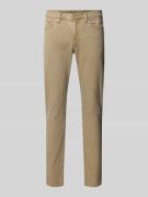 Levi's® Slim Fit Jeans mit 5-Pocket-Design in Beige, Größe 31/32