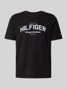 Tommy Hilfiger Regular Fit T-Shirt aus reiner Baumwolle in Black, Größ...