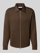 SELECTED HOMME Regular Fit Sweatjacke aus Viskose-Mix Modell 'EMANUEL'...