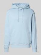 Jack & Jones Hoodie mit Känguru-Tasche und Label-Stitching in Hellblau...