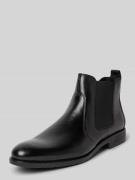 Lloyd Chelsea Boots aus Leder mit Zugschlaufe Modell 'EEZY' in Black, ...