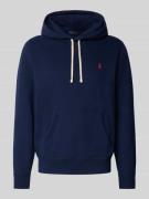 Polo Ralph Lauren Regular Fit Hoodie mit Logo-Stitching in Marine, Grö...