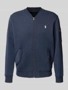 Polo Ralph Lauren Regular Fit Sweatjacke mit Logo-Stitching Modell 'Do...