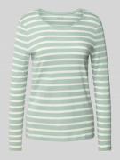 Christian Berg Woman Longsleeve mit Rundhalsausschnitt in Helltuerkis,...