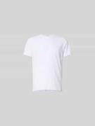 Filippa K Regular Fit T-Shirt mit Rollsaum in Weiss, Größe L