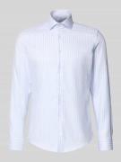 SEIDENSTICKER Slim Fit Business-Hemd mit Kentkragen in Bleu, Größe 41