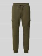Polo Ralph Lauren Slim Fit Sweatpants mit Cargotaschen in Oliv, Größe ...