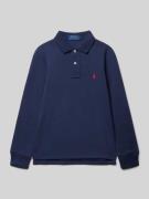 Polo Ralph Lauren Teens Poloshirt mit Label-Stitching in Marine, Größe...