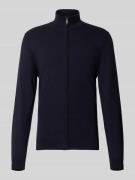 MCNEAL Strickjacke mit Stehkragen in Marine, Größe XXL