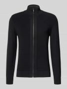 MCNEAL Strickjacke mit Stehkragen in Black, Größe L