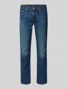 Levi's® Slim Fit Jeans im Used-Look Modell '511®' in Jeansblau, Größe ...