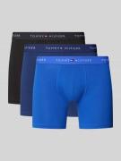 Tommy Hilfiger Slim Fit Trunks aus Baumwoll-Mix in Blau, Größe L