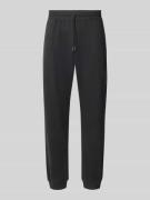 Tommy Hilfiger Regular Fit Sweatpants aus Baumwoll-Mix in Black, Größe...