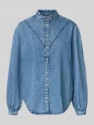 Pepe Jeans Regular Fit Jeansbluse aus reiner Baumwolle in Blau, Größe ...